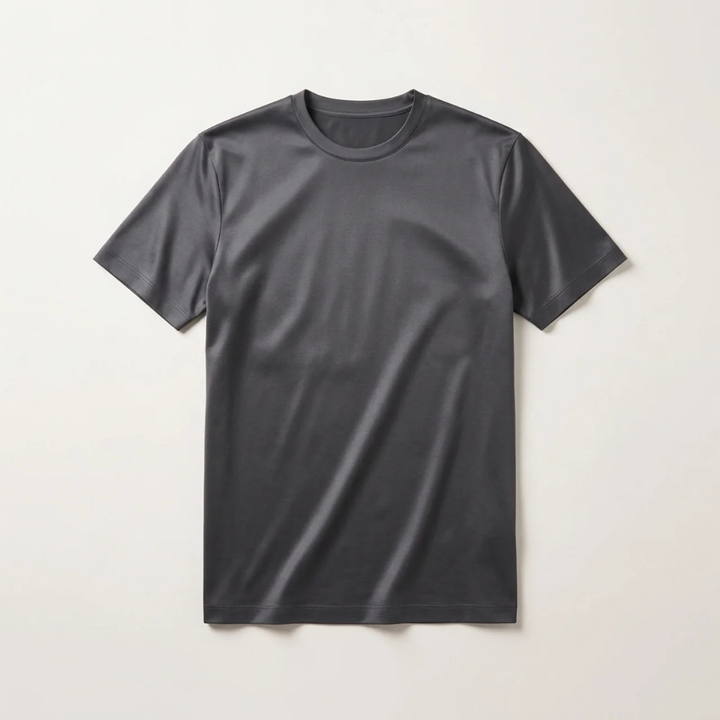 T-Shirt Lucida Grigio Scuro