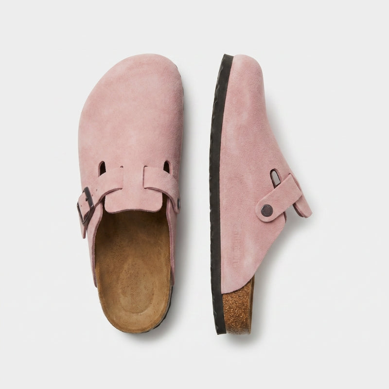 Zoccolo in Camoscio Rosa
