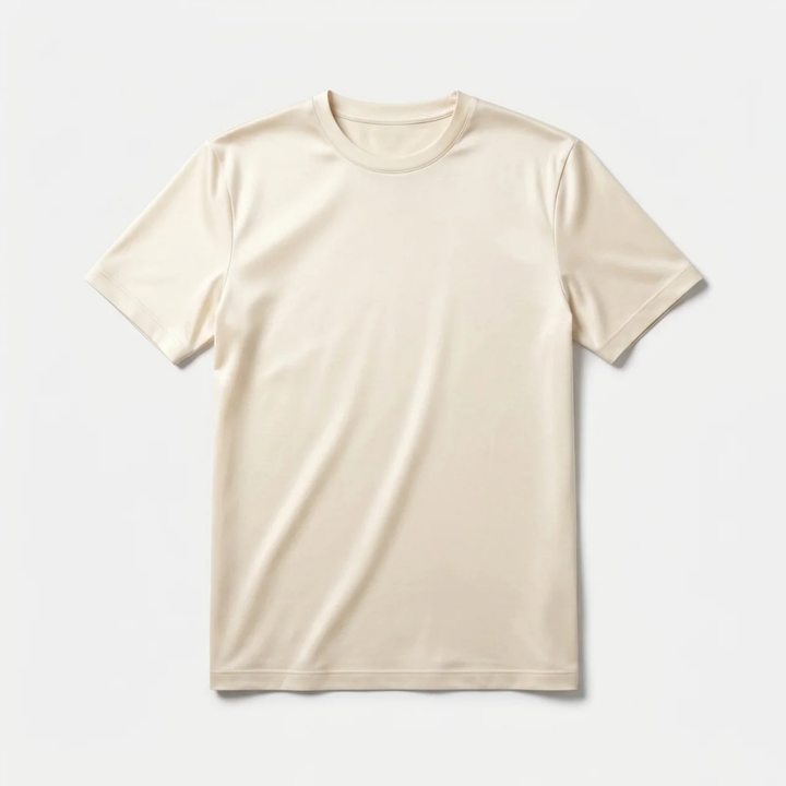 T-Shirt Lucida Avorio