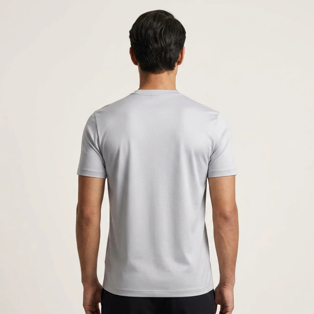 T-Shirt Lucida Grigio Chiaro