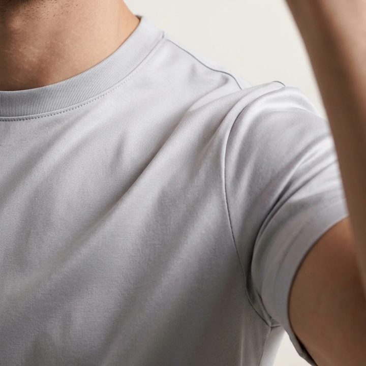 T-Shirt Lucida Grigio Chiaro