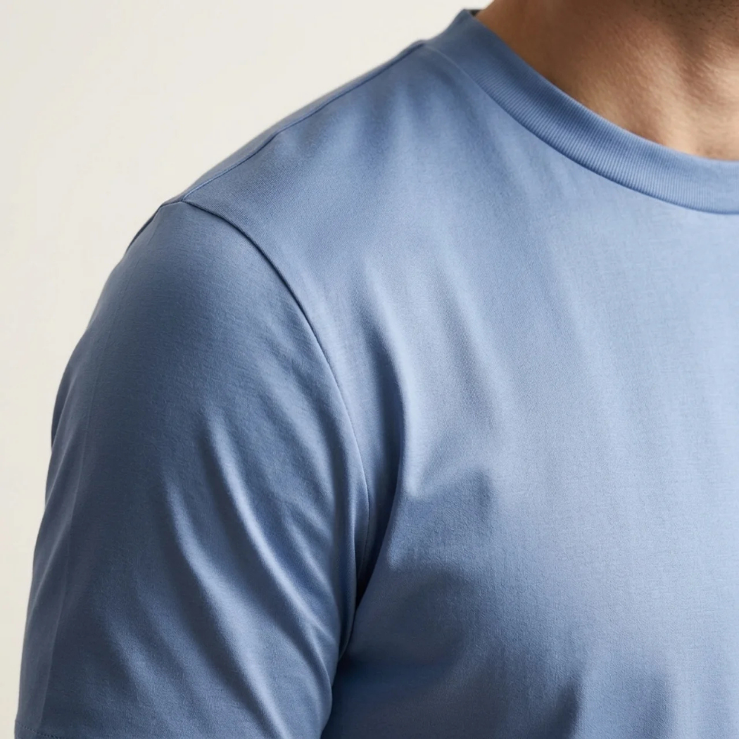 T-Shirt Lucida Azzurro Nuvola