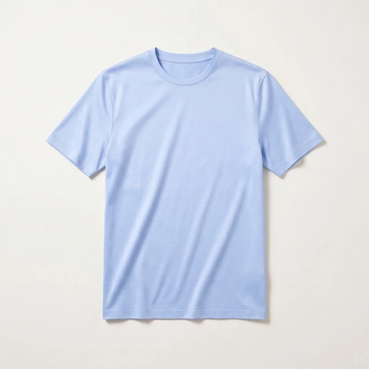 T-Shirt Lucida Azzurro Chiaro