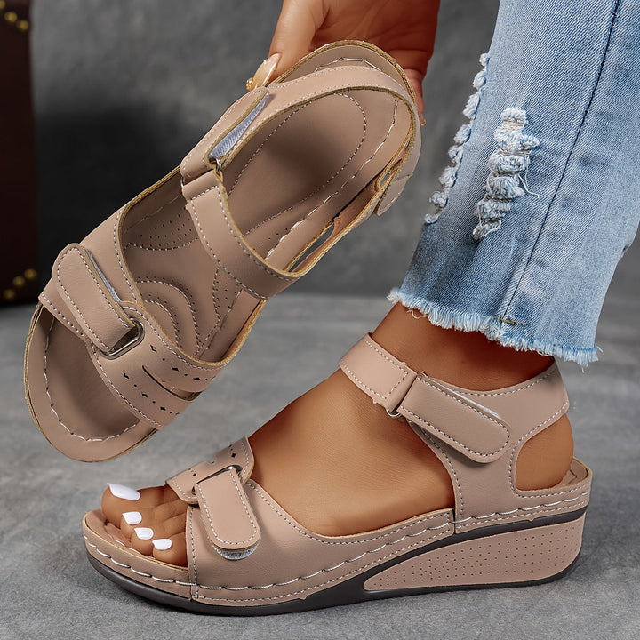 Camille Sandali Ortopedici Comfort Kaki