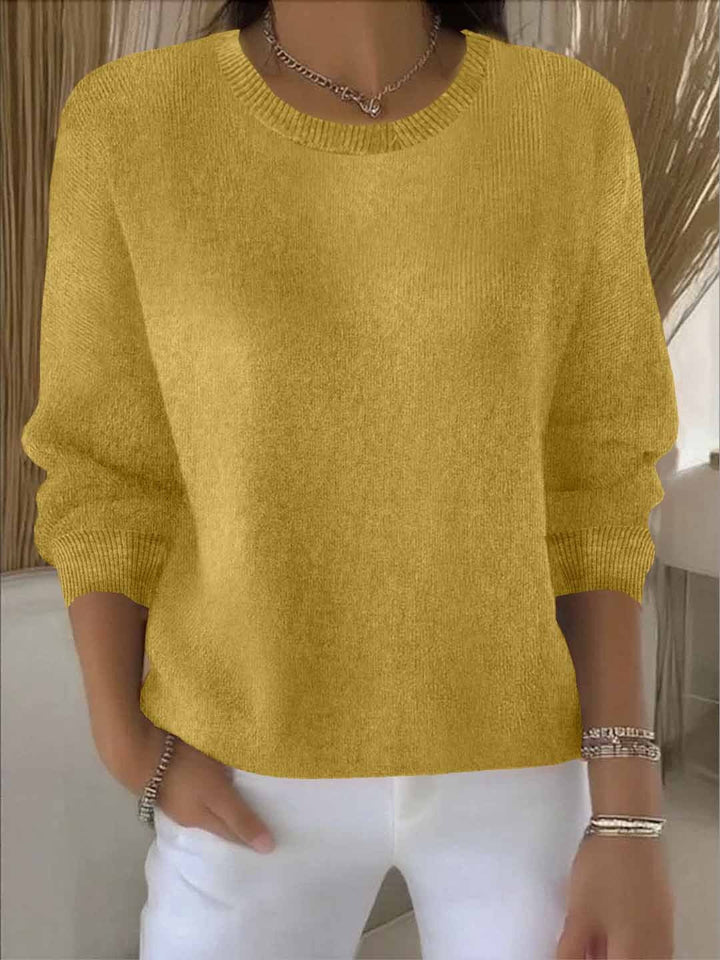 Maglione Morbido in Tinta Unita