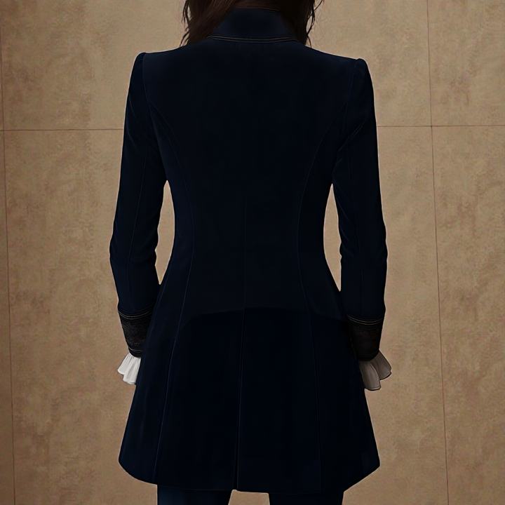 Cappotto in Velluto Elegante