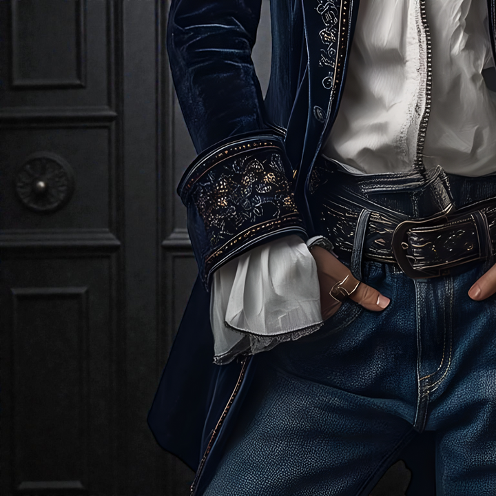 Cappotto in Velluto Elegante
