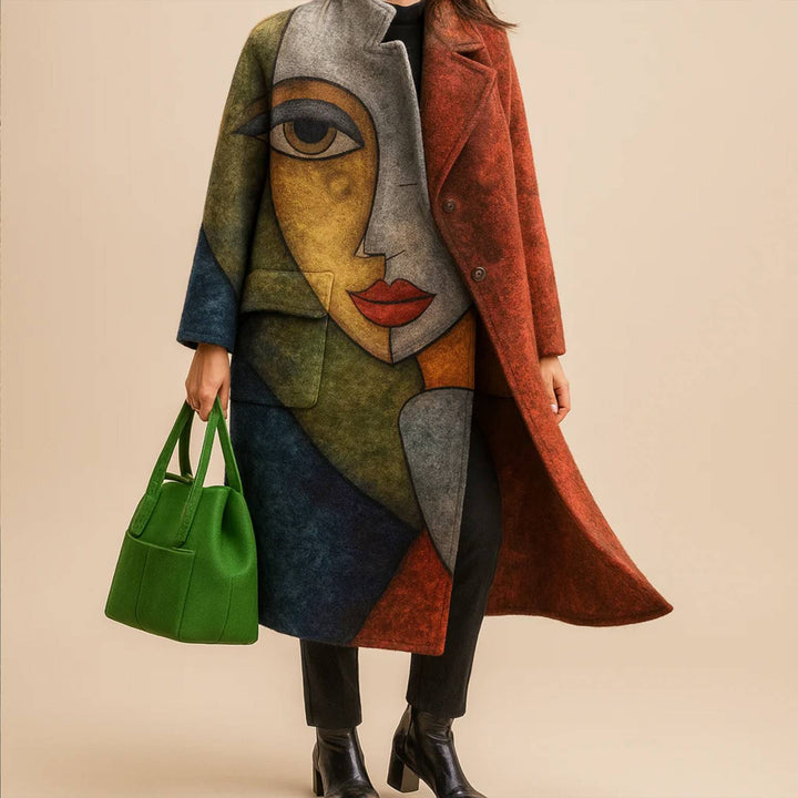 Cappotto Oversize Stampato