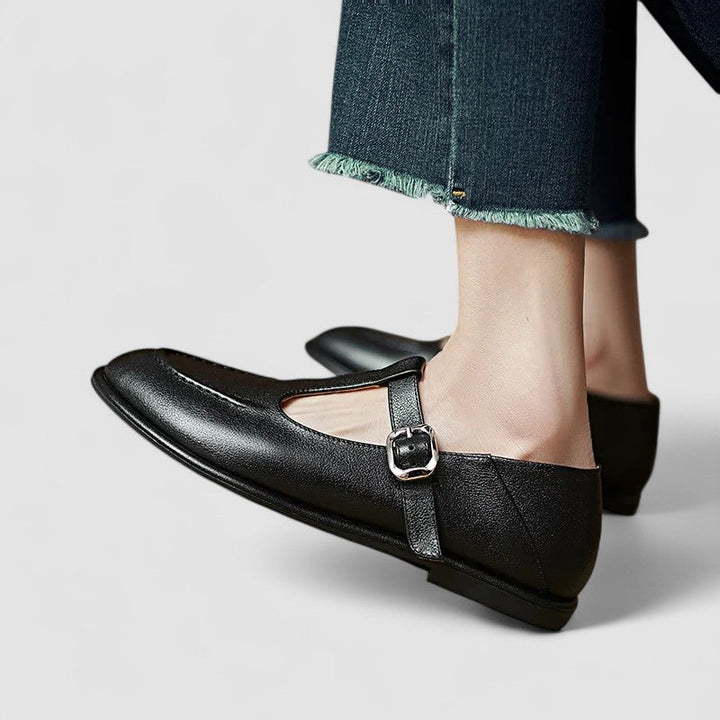 Scarpa Mary Jane Ortopedica con Tacco Basso Camila