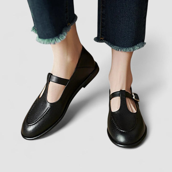 Scarpa Mary Jane Ortopedica con Tacco Basso Camila