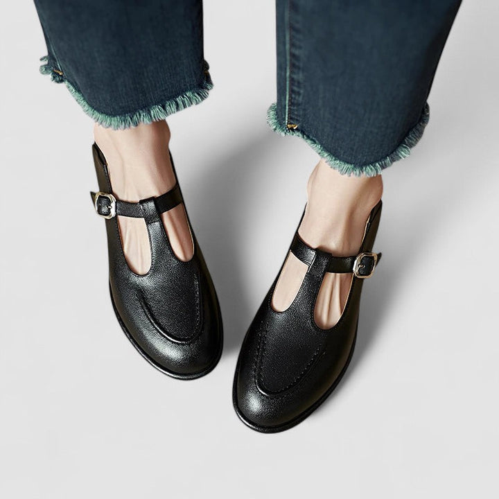 Scarpa Mary Jane Ortopedica con Tacco Basso Camila