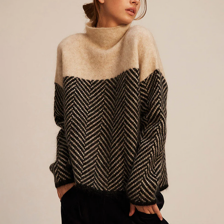 Maglione a Collo Alto Moderno
