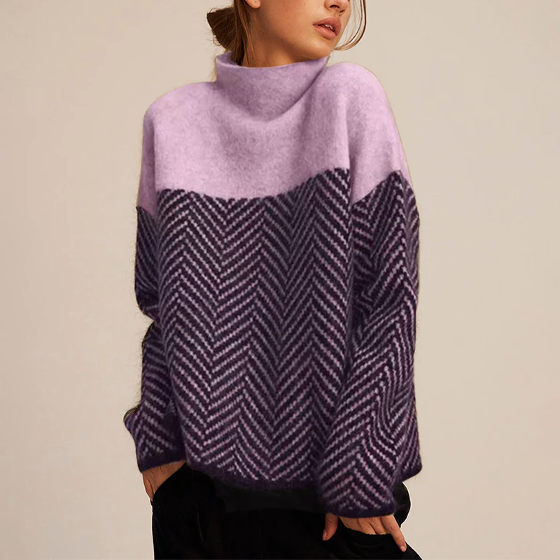 Maglione a Collo Alto Moderno