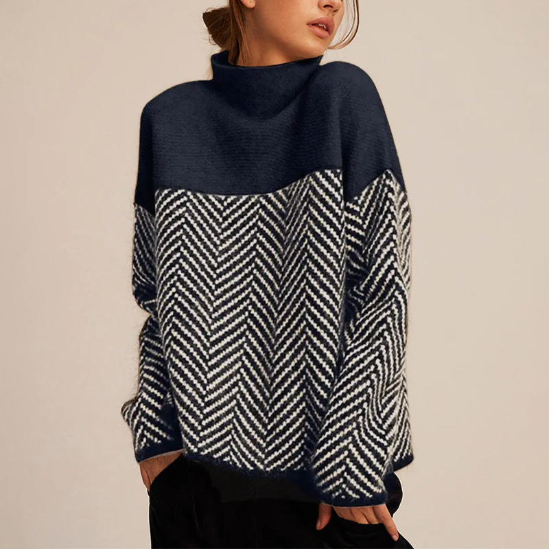 Maglione a Collo Alto Moderno