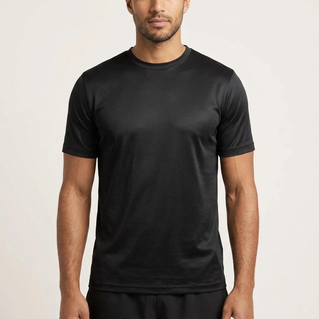 T-Shirt Lucida Nera
