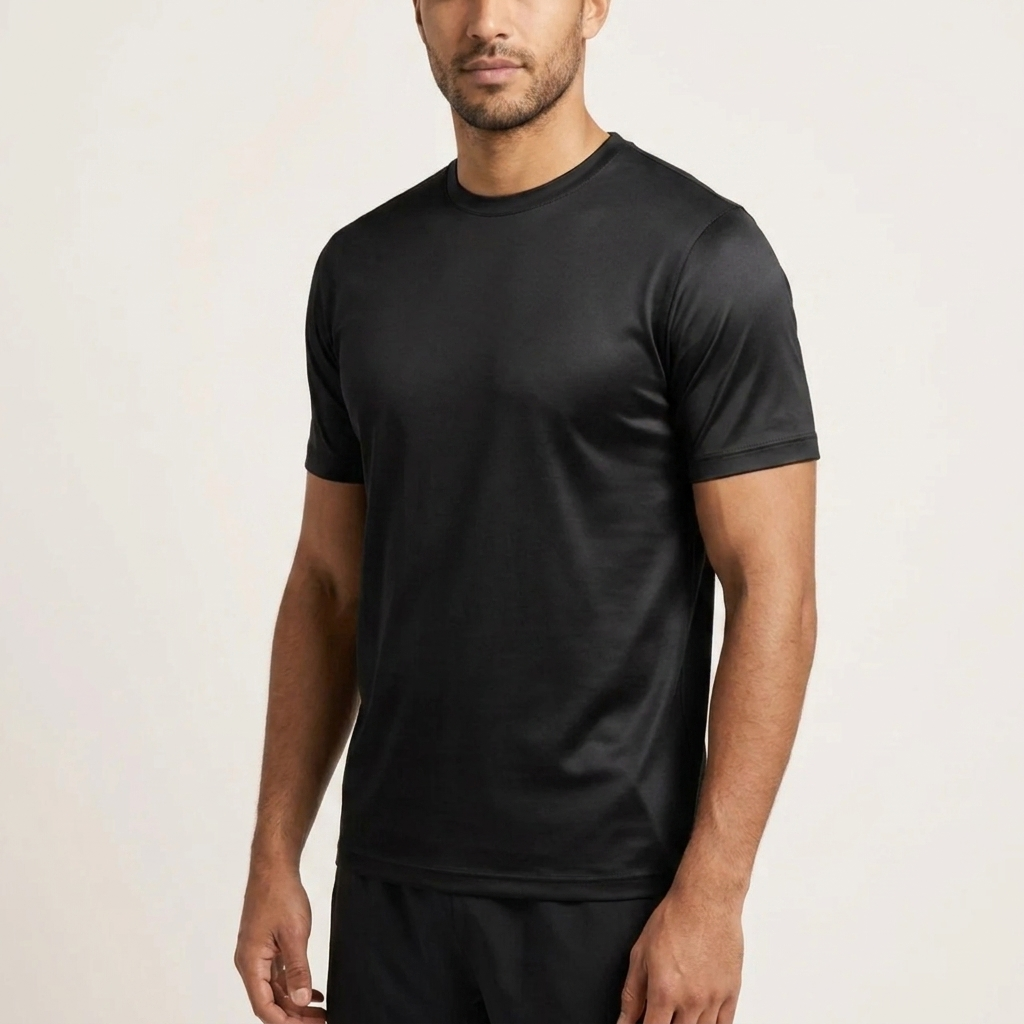T-Shirt Lucida Nera