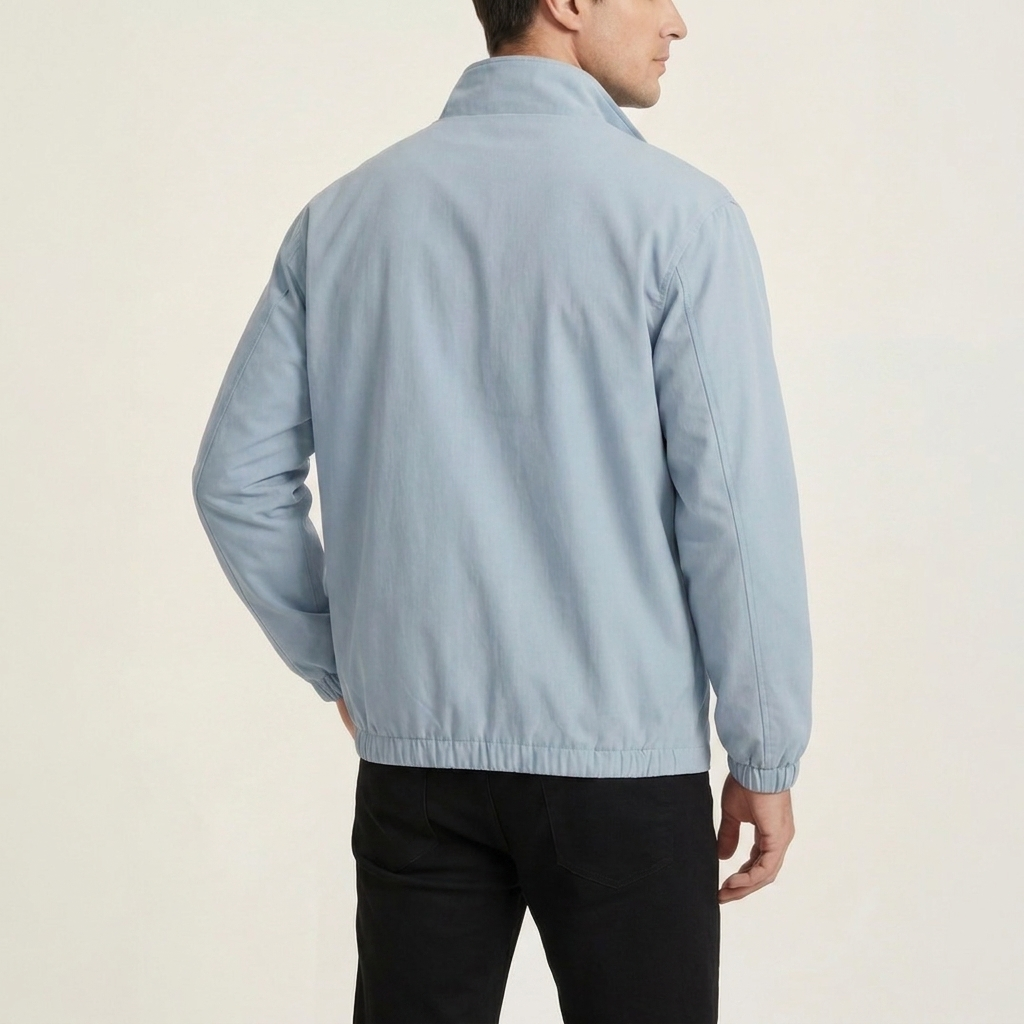Giacca Reversibile Azzurra