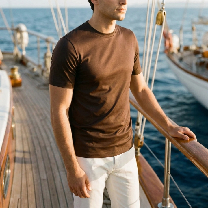 T-Shirt Lucida Espresso