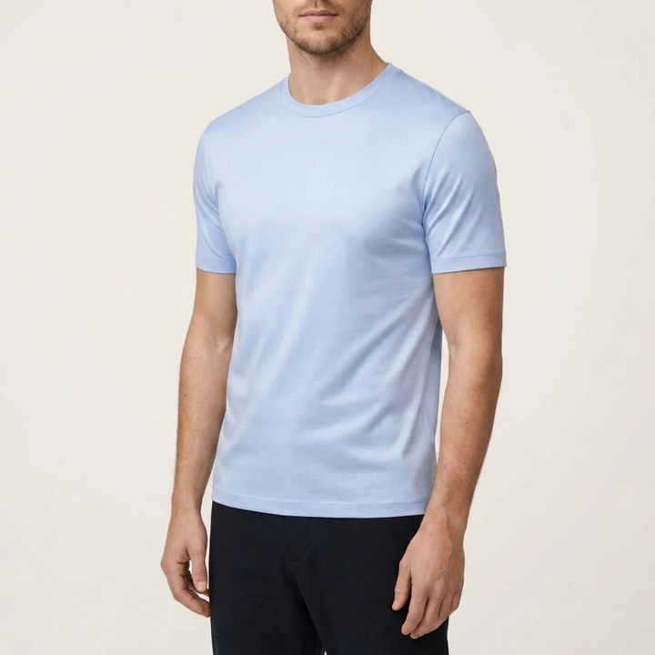 T-Shirt Lucida Azzurro Chiaro