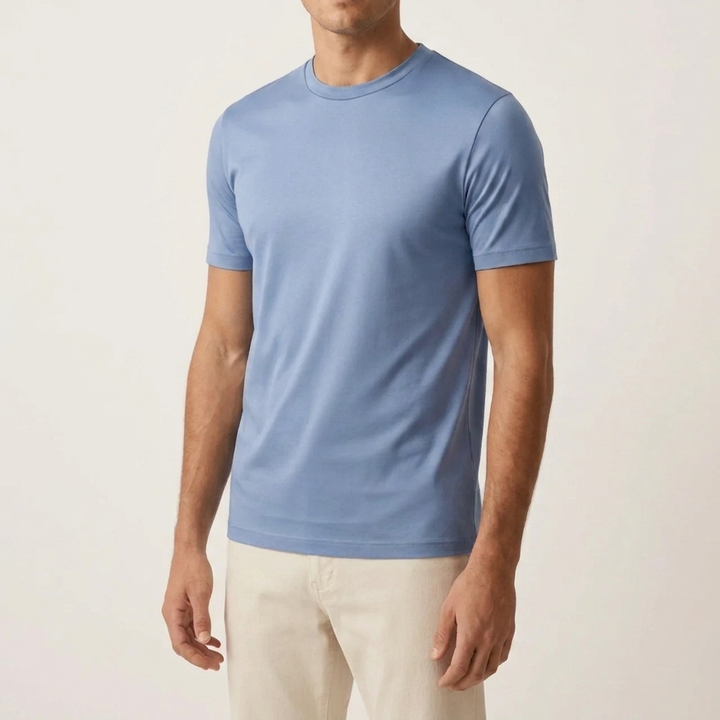 T-Shirt Lucida Azzurro Nuvola