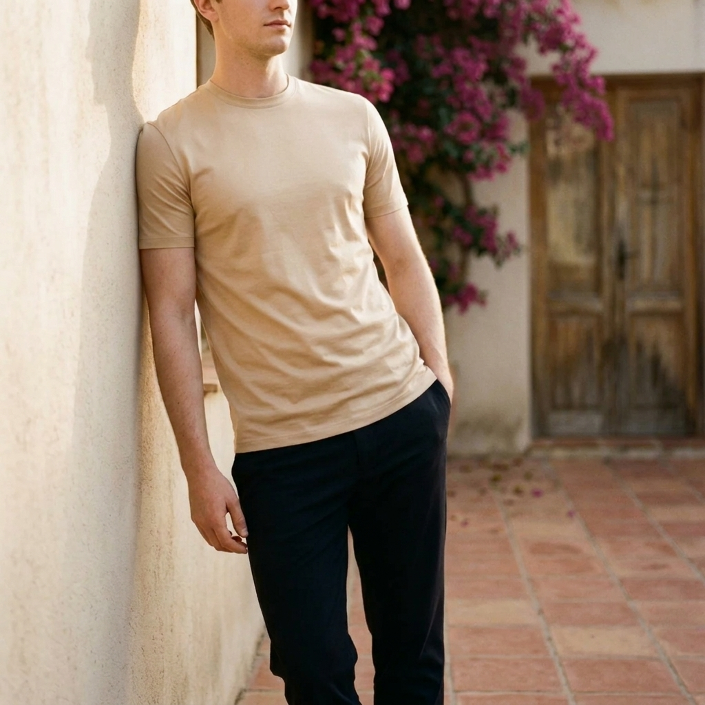 T-Shirt Lucida Beige