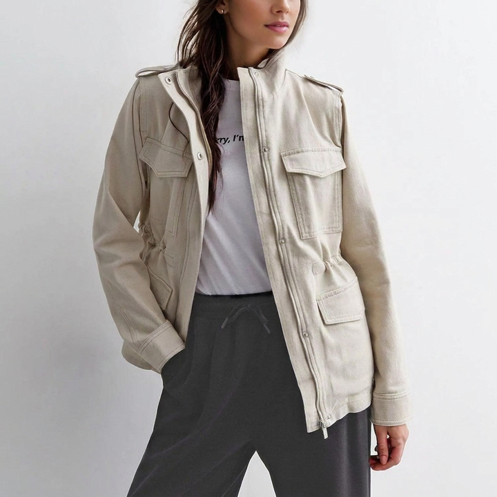 Giacca Militare in Canvas