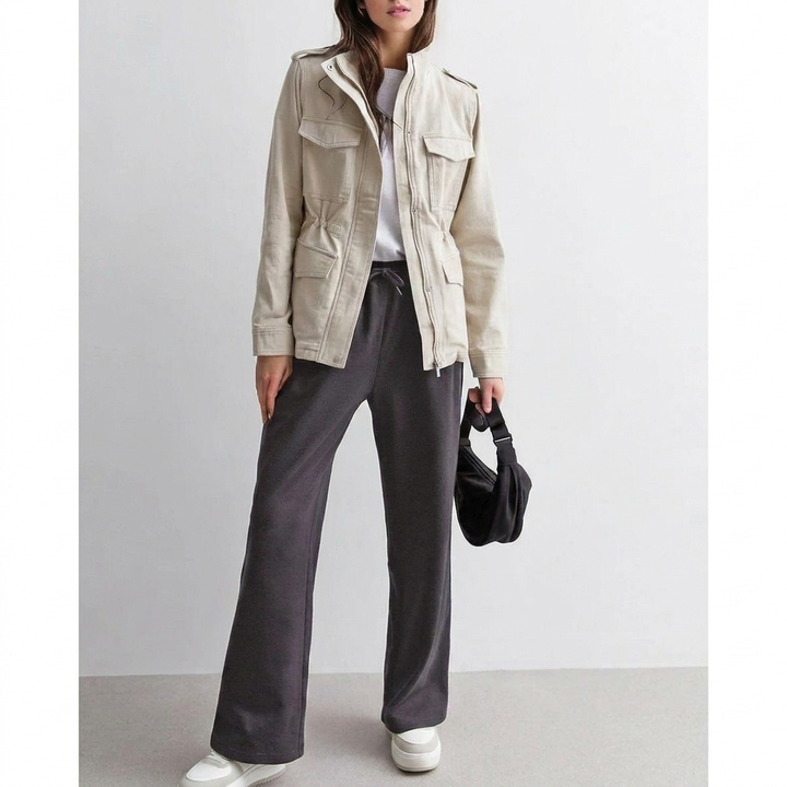 Giacca Militare in Canvas