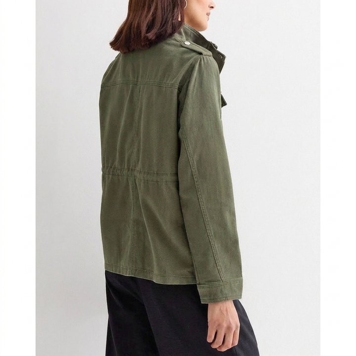 Giacca Militare in Canvas