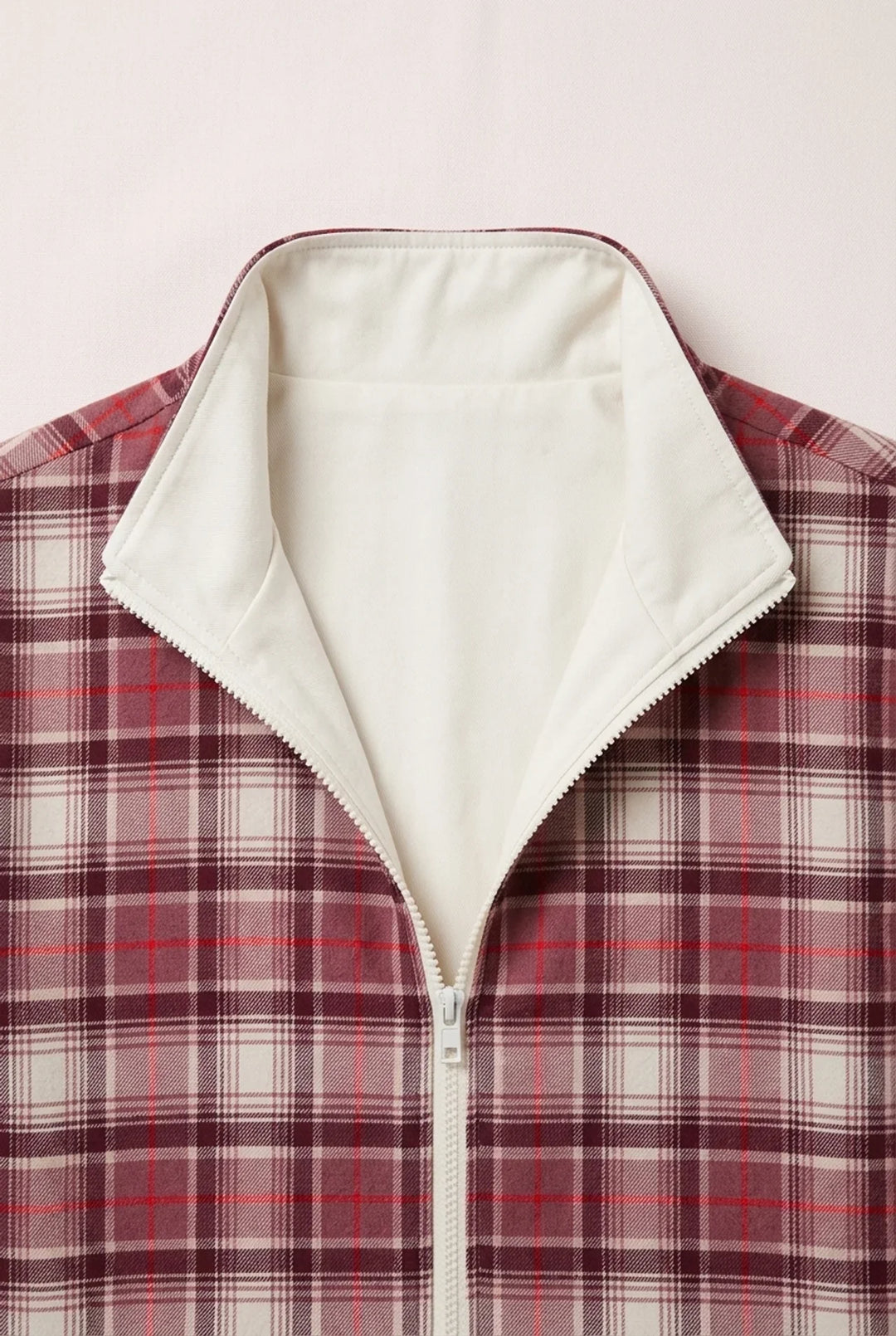 Giacca Reversibile Panna
