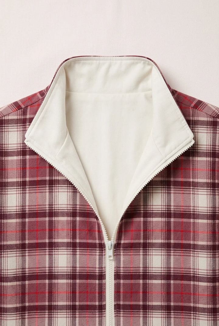 Giacca Reversibile Panna