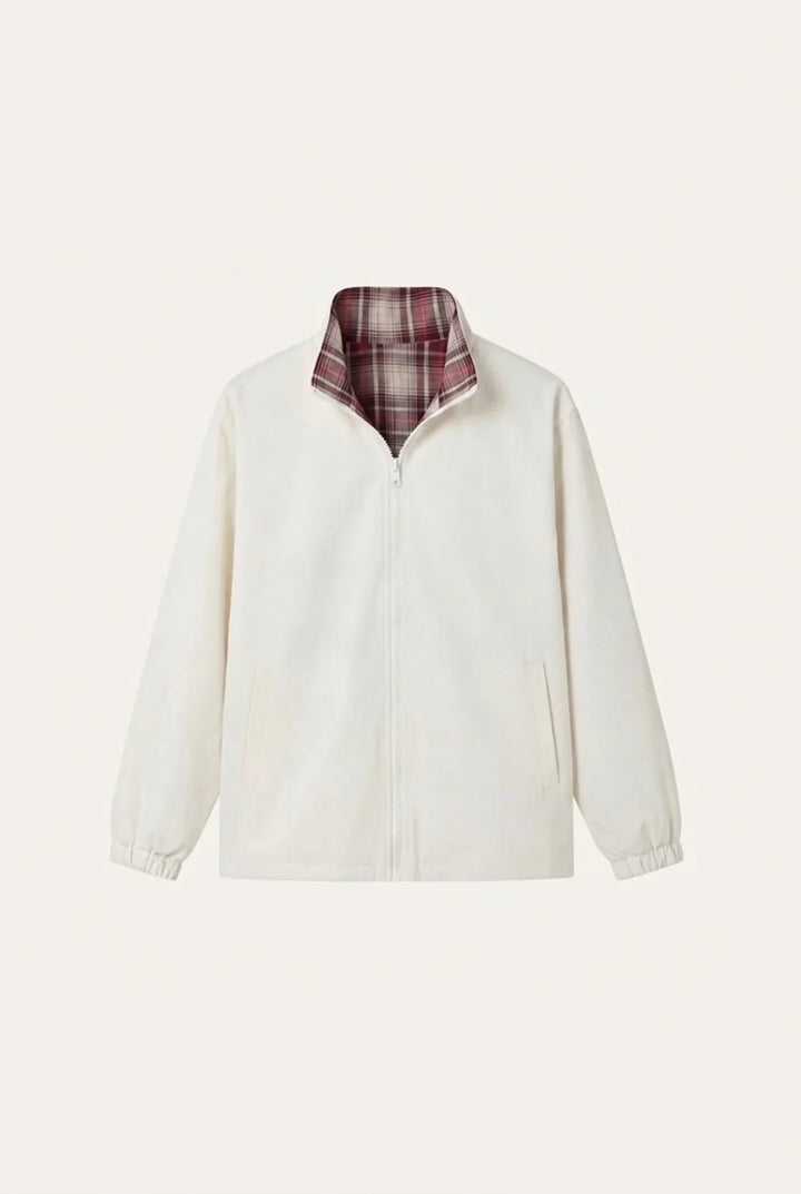 Giacca Reversibile Panna