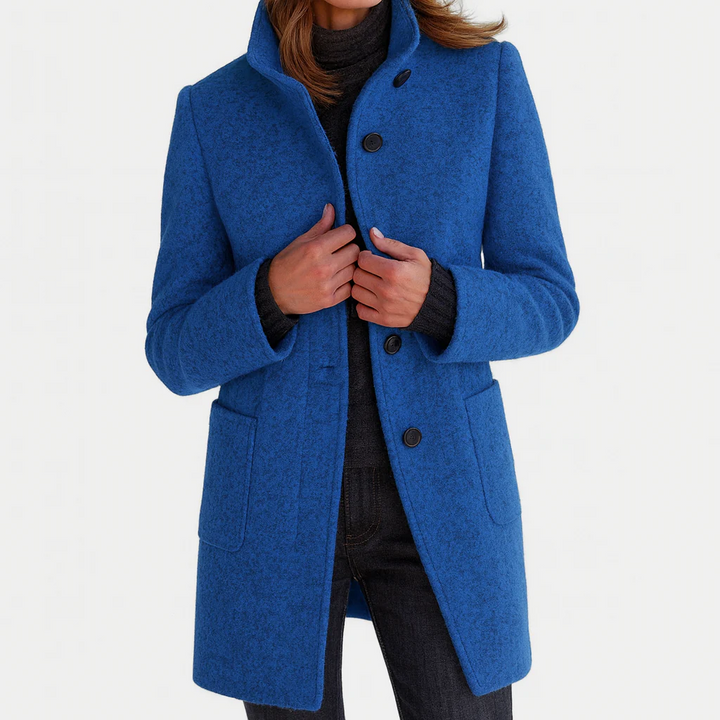 Cappotto con Collo Alto