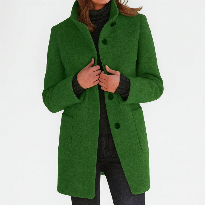 Cappotto con Collo Alto