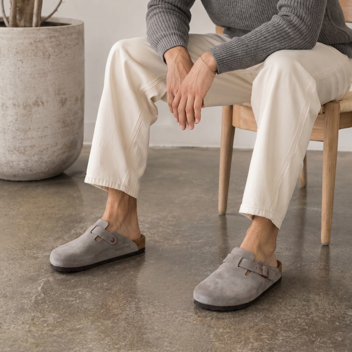 Zoccolo in Camoscio Pietra