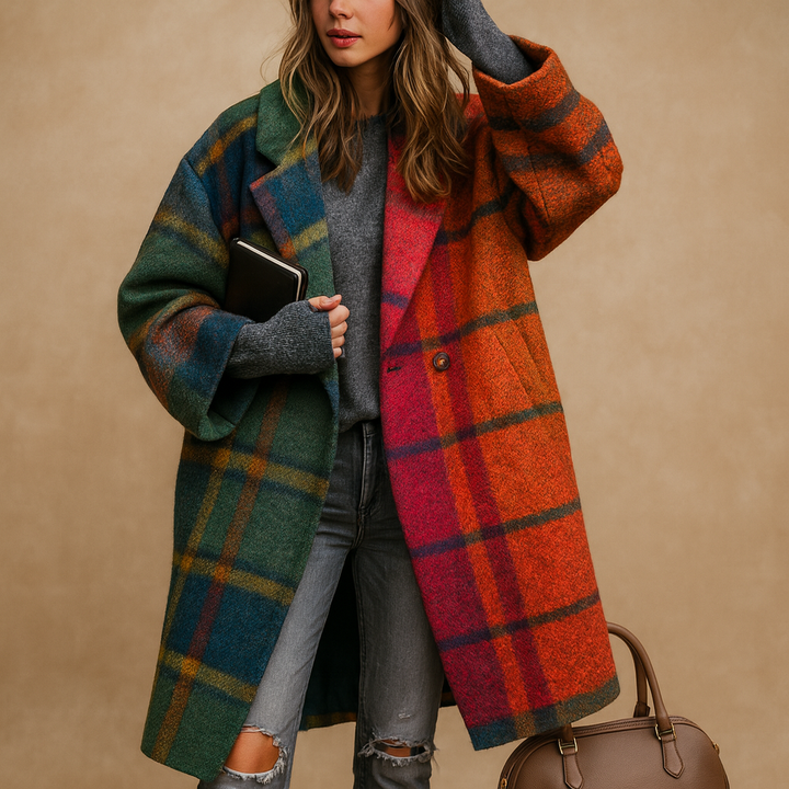 Cappotto Oversize Stampato